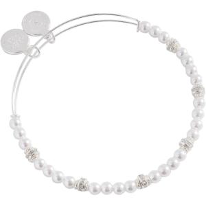 Alex and Ani Pearl Bangle(Silver)