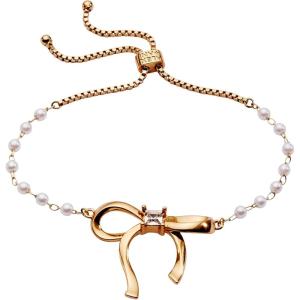 Alex and Ani Pearl Bracelets(Pearl Coquette Beaded Bolo Bracelet)
