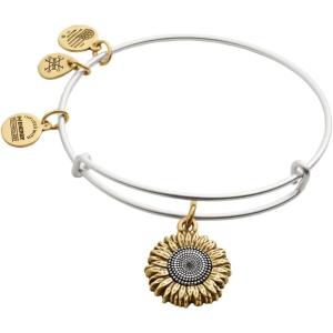 Alex and Ani Sunflower Charm Bangle