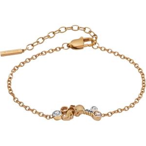 Alex and Ani Zodiac Bracelet – Two-Tone Stainless Steel with Clear Crystals, Nickel-Free, Zodiac Sign Bracelet for Women(Aquarius)