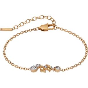 Alex and Ani Zodiac Bracelet – Two-Tone Stainless Steel with Clear Crystals, Nickel-Free, Zodiac Sign Bracelet for Women(Pisces)