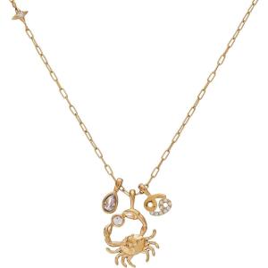 Alex and Ani Zodiac Charm Cluster Necklace(Cancer)