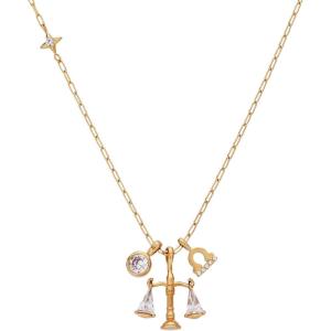 Alex and Ani Zodiac Charm Cluster Necklace(Libra)