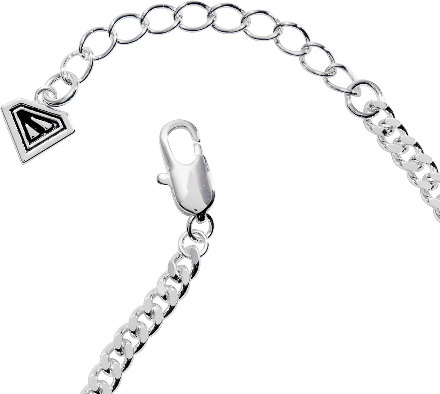 imageAlex and Ani SUPERMAN Fortress of Solitude JewelrySUPERMAN Pave Logo Inline Bracelet