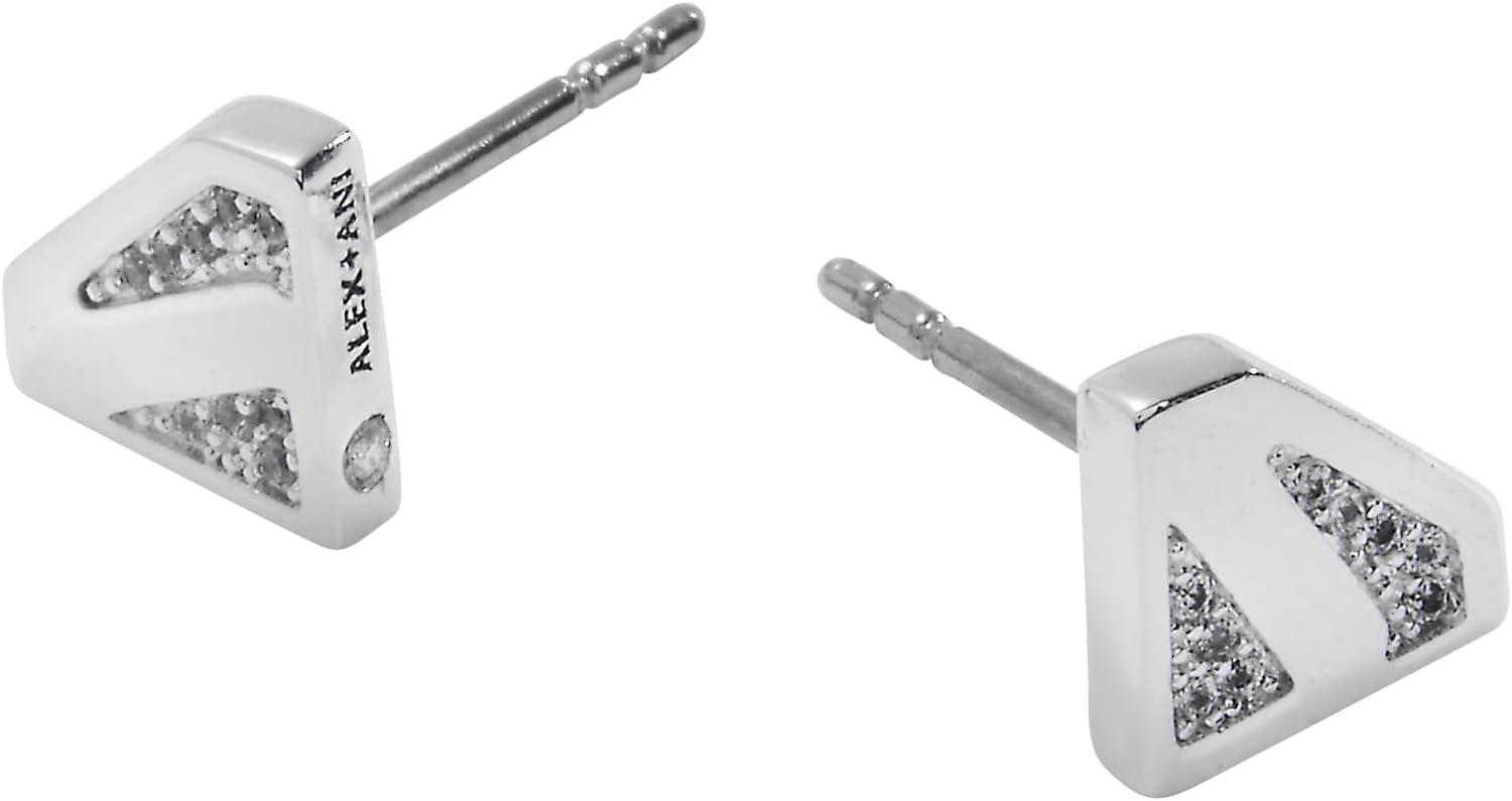 imageAlex and Ani SUPERMAN Fortress of Solitude JewelrySUPERMAN Pave Logo Stud