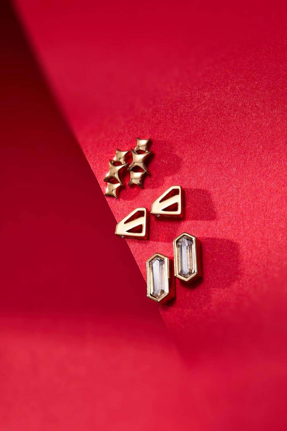 imageAlex and Ani SUPERMAN Fortress of Solitude JewelrySUPERMAN Stud Set