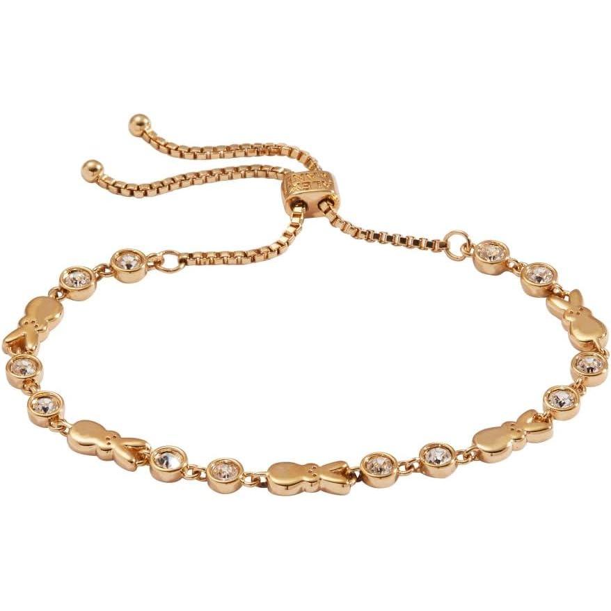 imageAlex and Ani Peeps Bunny Bolo BraceletGold