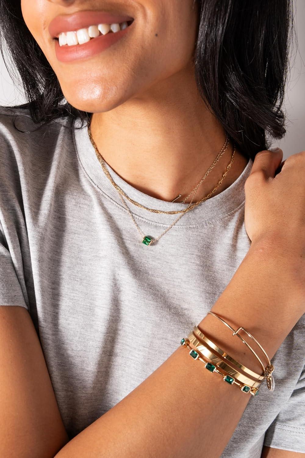 imageAlex and Ani Birthstone Precious Pendant NecklaceGold