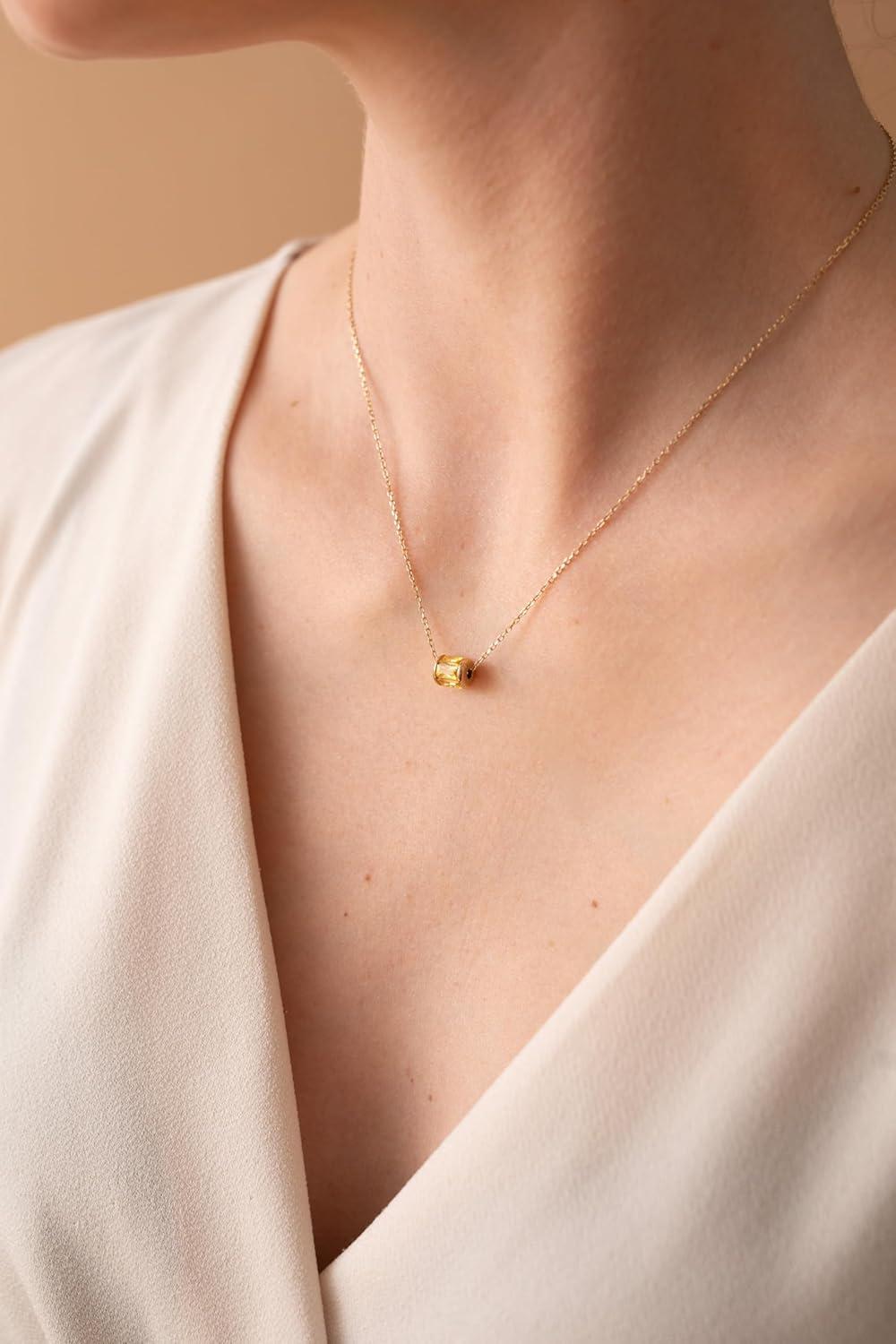 imageAlex and Ani Birthstone Precious Pendant NecklaceGold