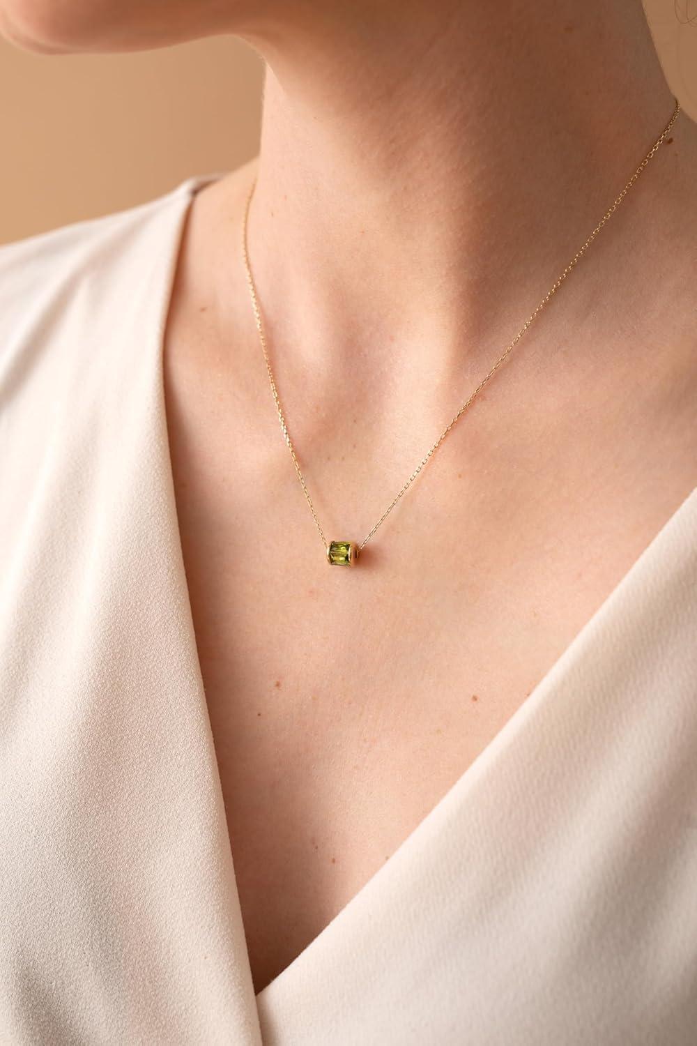 imageAlex and Ani Birthstone Precious Pendant NecklaceGold