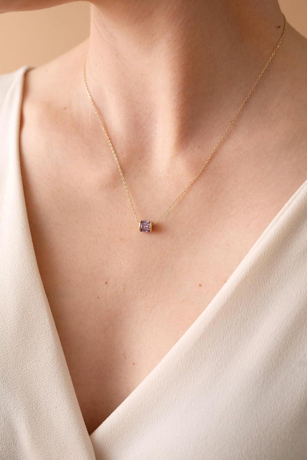 imageAlex and Ani Birthstone Precious Pendant NecklaceGold