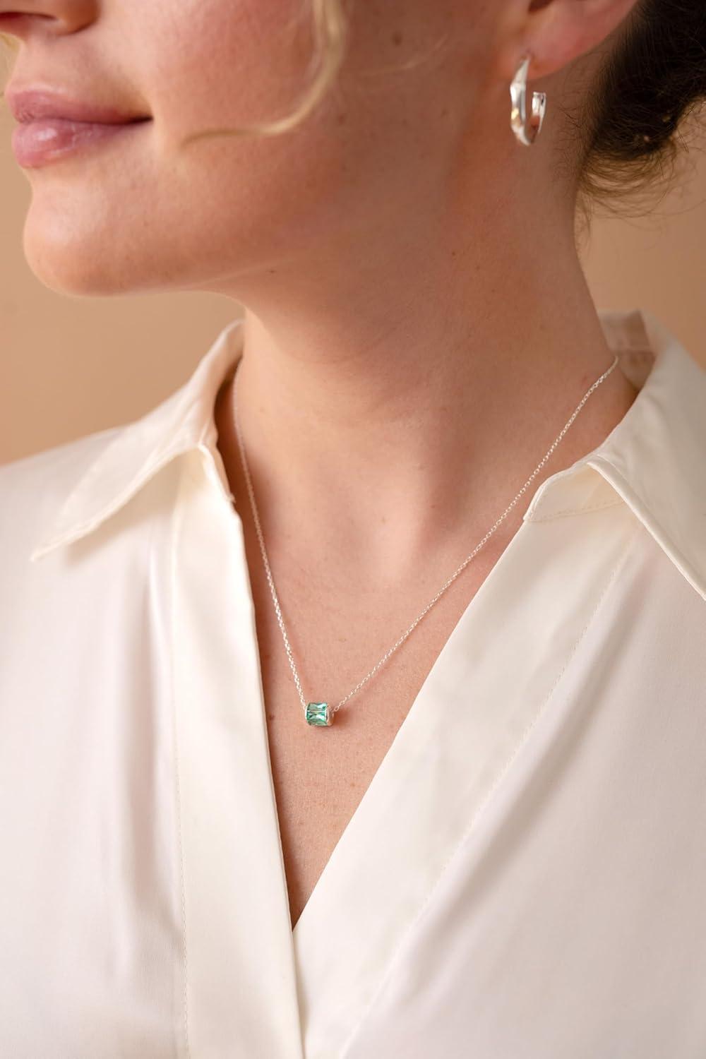 imageAlex and Ani Birthstone Precious Pendant NecklaceSilver