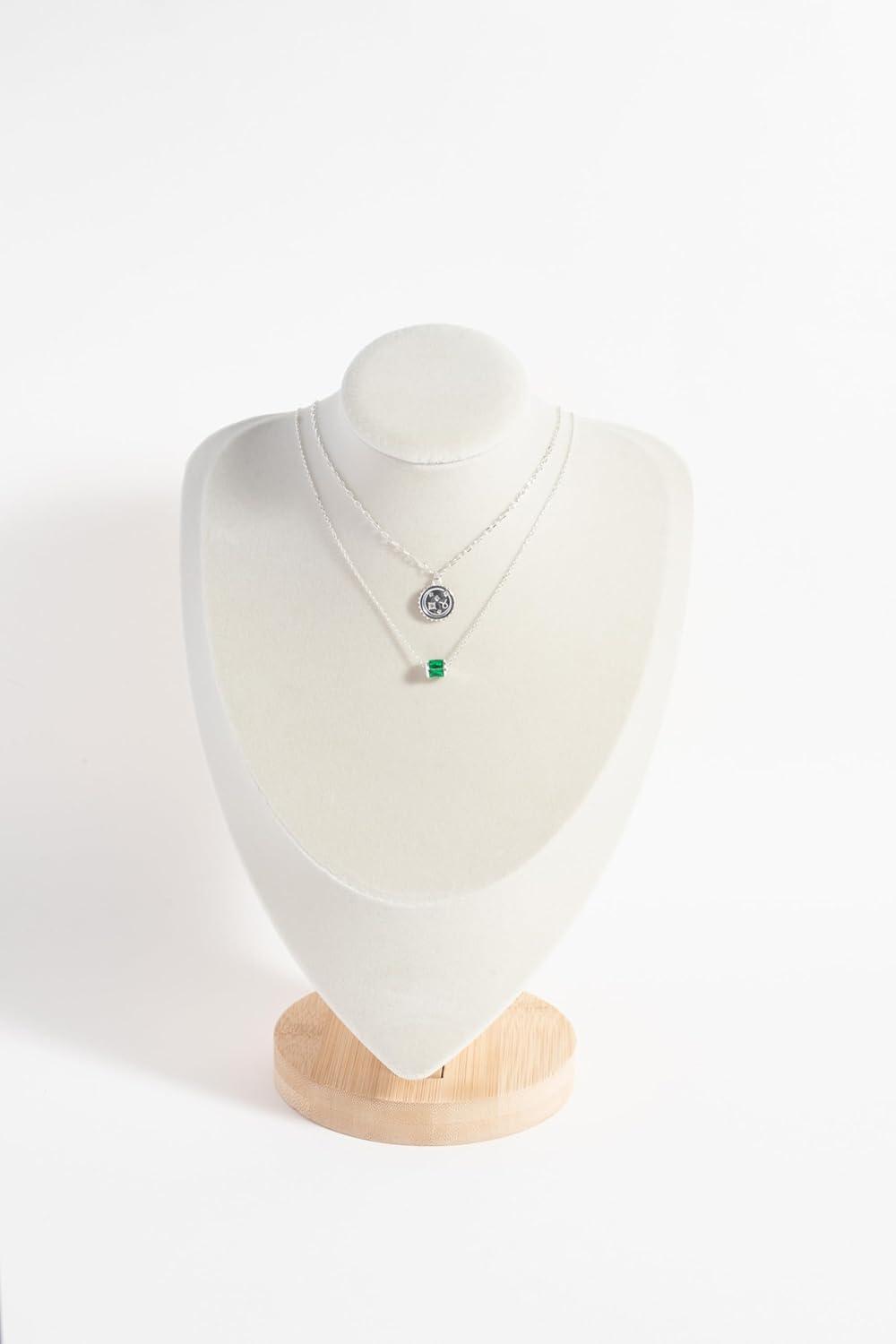 imageAlex and Ani Birthstone Precious Pendant NecklaceSilver