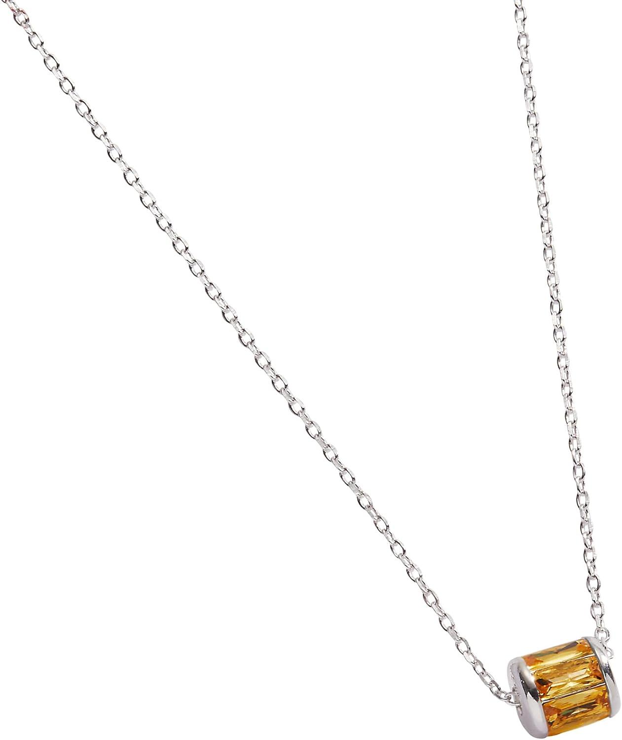 imageAlex and Ani Birthstone Precious Pendant NecklaceSilver