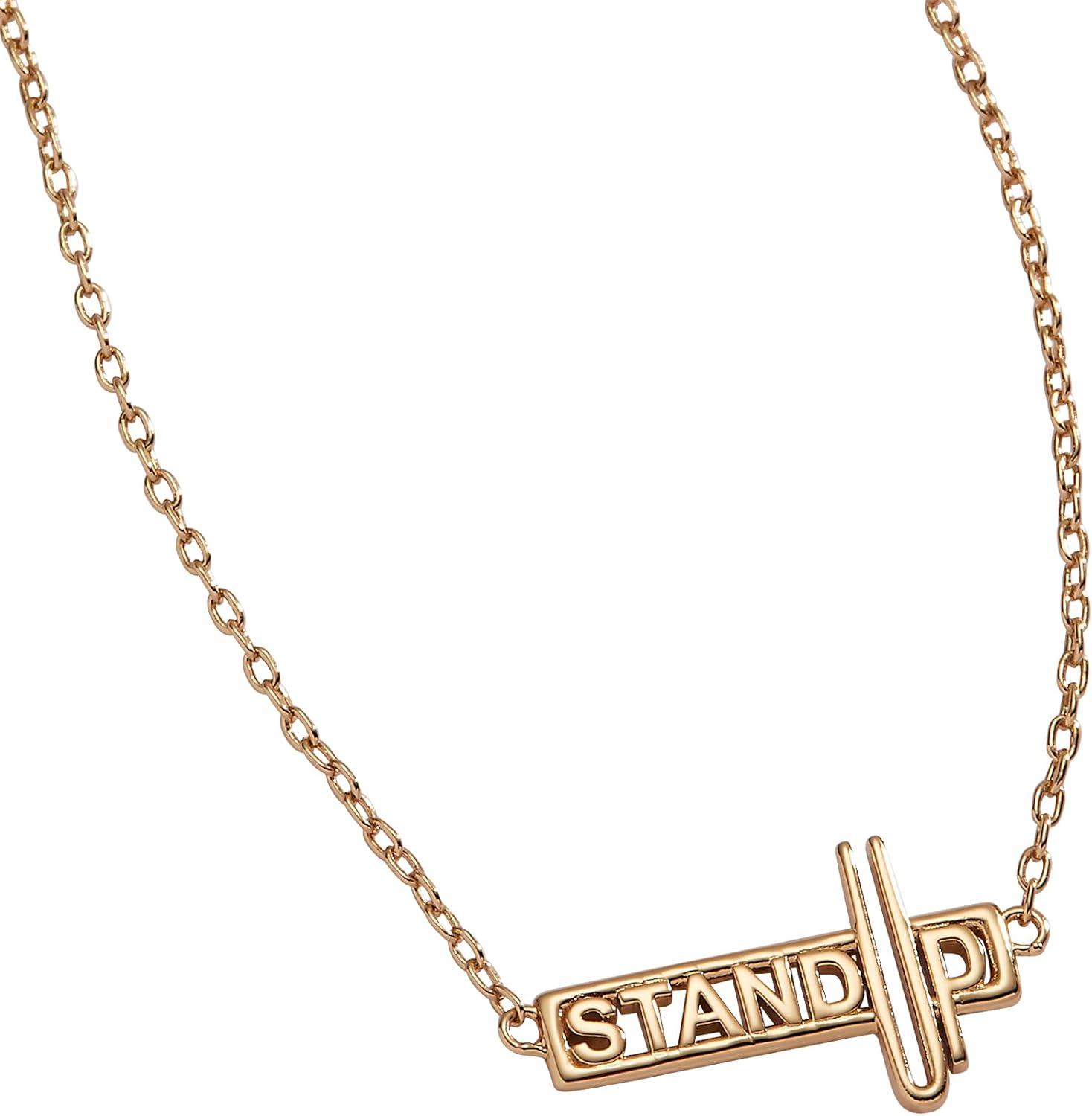 imageAlex and Ani Heart of Gold Pendant NecklaceStand Up