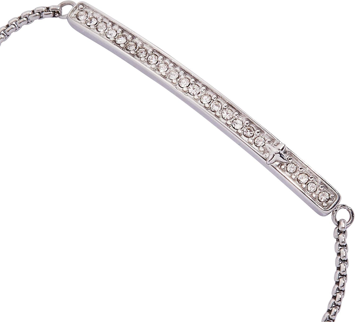 imageAlex and Ani Pave Bolo Birthstone Bracelet Stainless Steel GoldSilver Perfect for Stacking Adjustable Birthstone Bracelet for Women Ideal Gift JewelryApril