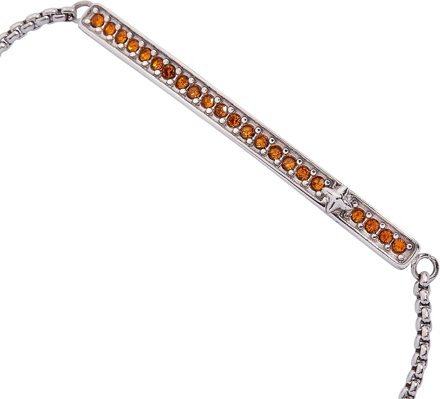 imageAlex and Ani Pave Bolo Birthstone Bracelet Stainless Steel GoldSilver Perfect for Stacking Adjustable Birthstone Bracelet for Women Ideal Gift JewelryNovember