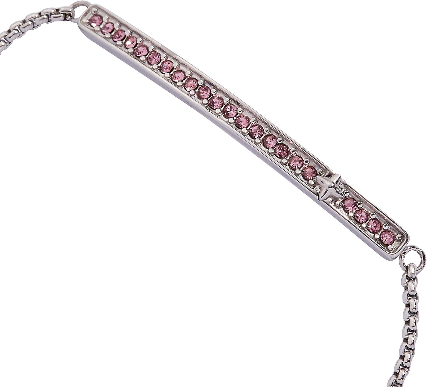 imageAlex and Ani Pave Bolo Birthstone Bracelet Stainless Steel GoldSilver Perfect for Stacking Adjustable Birthstone Bracelet for Women Ideal Gift JewelryJune