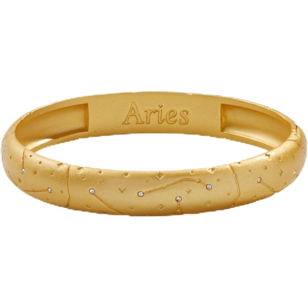 imageAlex and Ani Aries Zodiac Hinge BangleShiny Gold