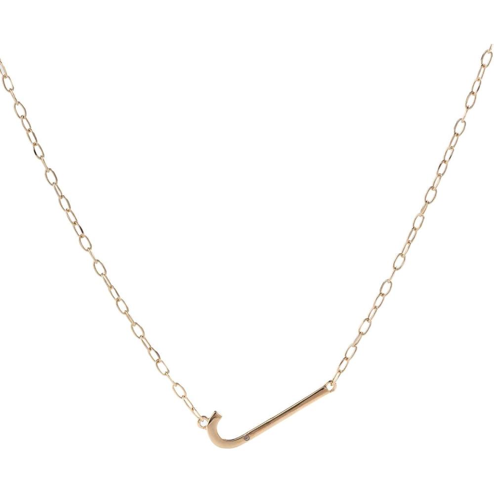 imageAlex and Ani Initial K Precious Elongated NecklaceAlex and Ani Precious Elongated Initial Necklace J