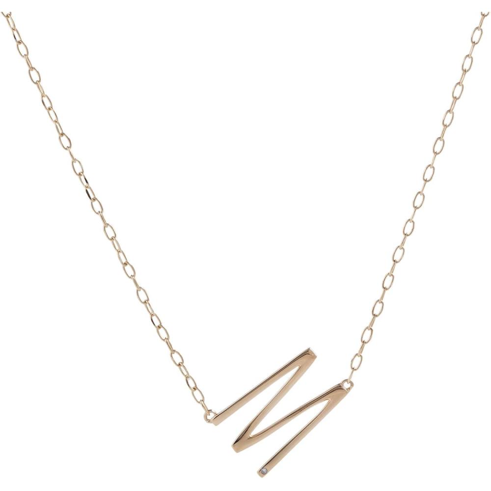 imageAlex and Ani Initial K Precious Elongated NecklaceAlex and Ani Precious Elongated Initial Necklace M