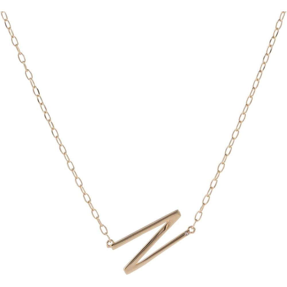 imageAlex and Ani Initial K Precious Elongated NecklaceAlex and Ani Precious Elongated Initial Necklace N