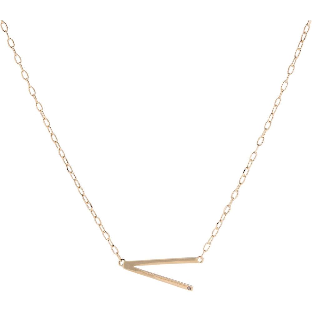 imageAlex and Ani Initial K Precious Elongated NecklaceAlex and Ani Precious Elongated Initial Necklace V
