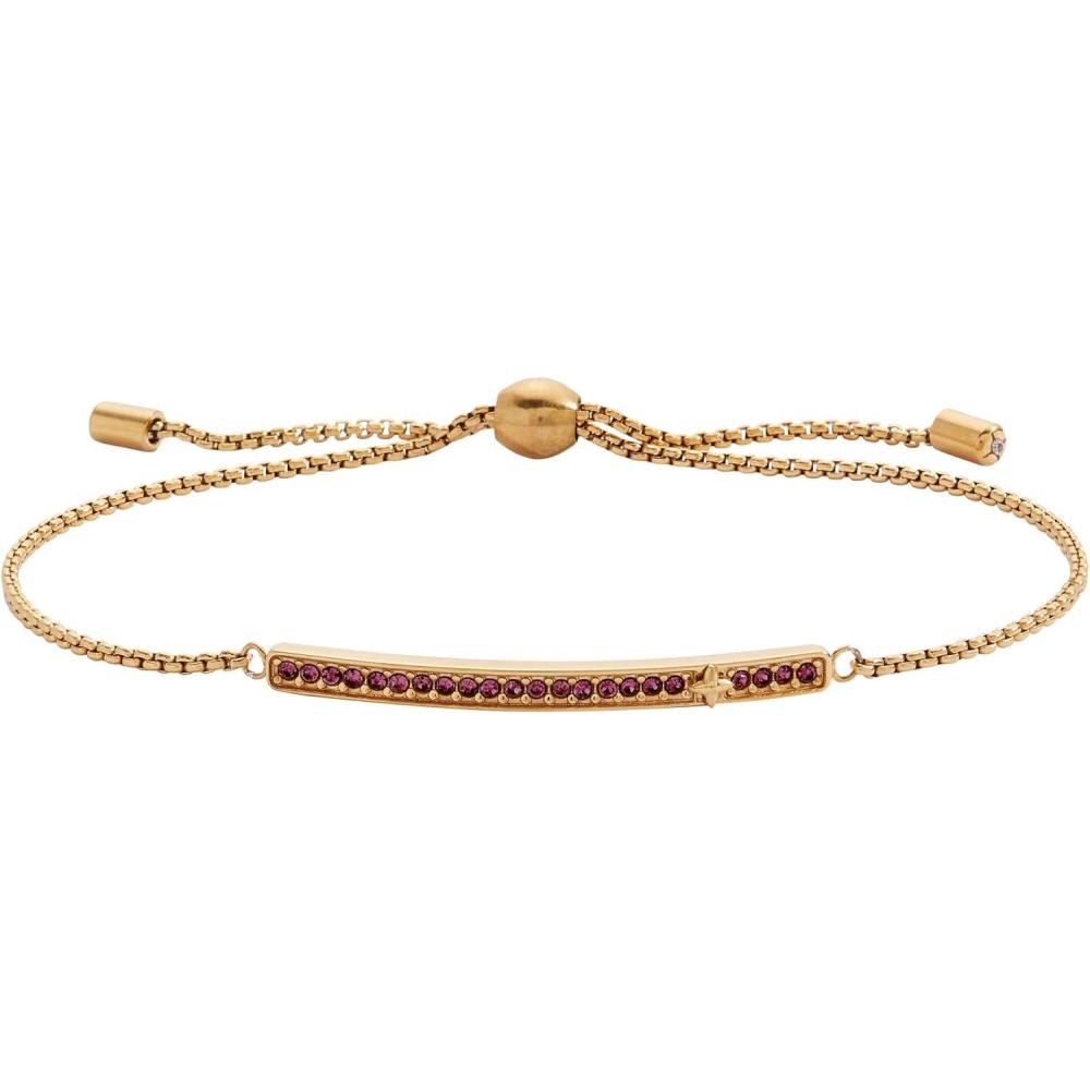 imageAlex and Ani Pave Bolo Birthstone Bracelet Stainless Steel GoldSilver Perfect for Stacking Adjustable Birthstone Bracelet for Women Ideal Gift JewelryFebruary