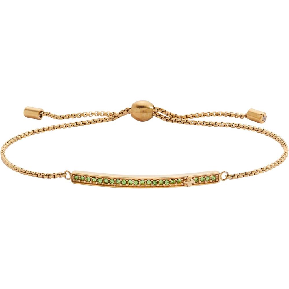 imageAlex and Ani Pave Bolo Birthstone Bracelet Stainless Steel GoldSilver Perfect for Stacking Adjustable Birthstone Bracelet for Women Ideal Gift JewelryAugust