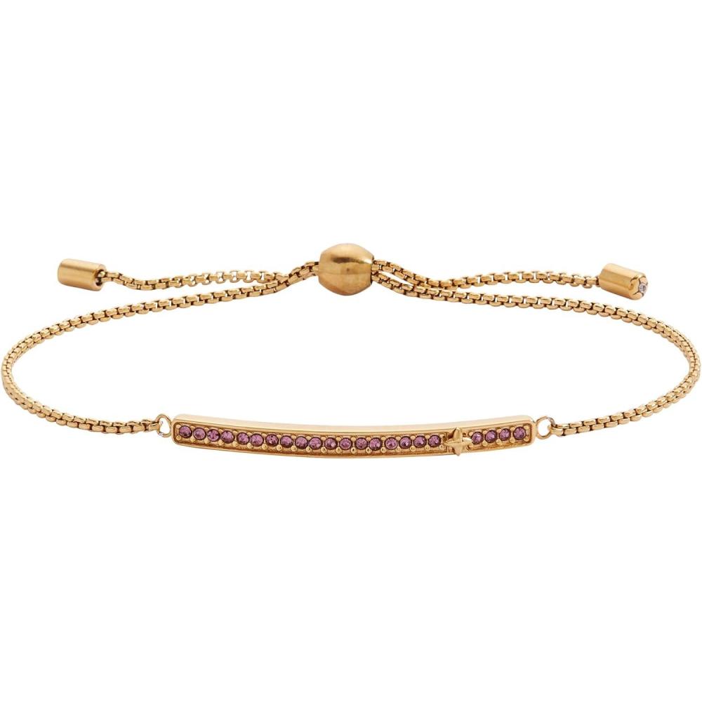 imageAlex and Ani Pave Bolo Birthstone Bracelet Stainless Steel GoldSilver Perfect for Stacking Adjustable Birthstone Bracelet for Women Ideal Gift JewelryJune