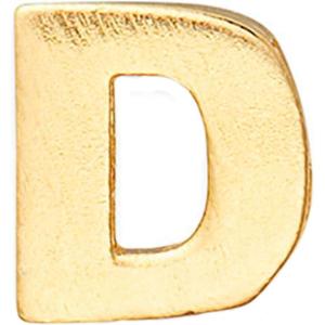 Alex and Ani Initial D Slider Charm, Create Your Own, Initial D Charm, 14kt Gold Plated, Gold, Charm Size 0.25 inch Width by 0.29 inch Height