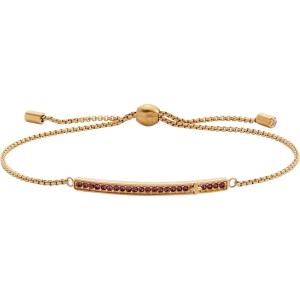 Alex and Ani Pave Bolo Birthstone Bracelet – Stainless Steel Gold/Silver, Perfect for Stacking, Adjustable Birthstone Bracelet for Women, Ideal Gift Jewelry(February)