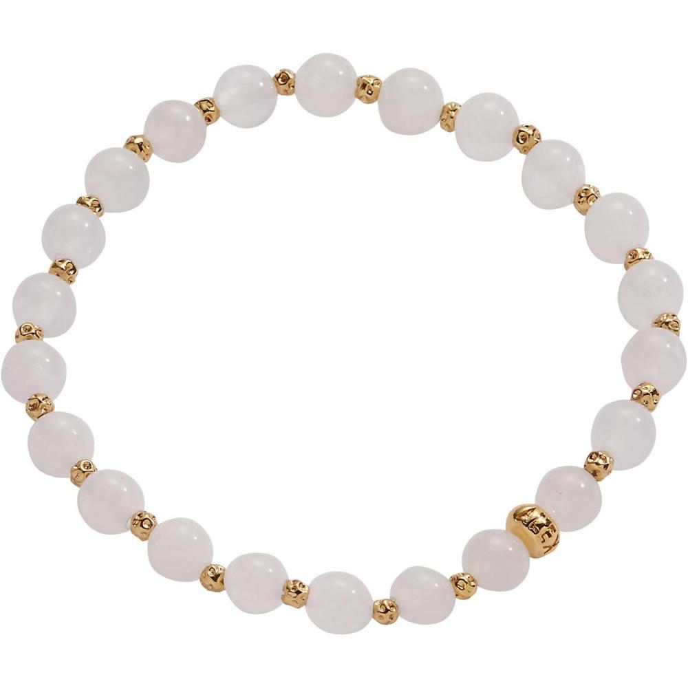 imageAlex and Ani Clear Quartz Healing Stone Stretch BraceletWhite Jade