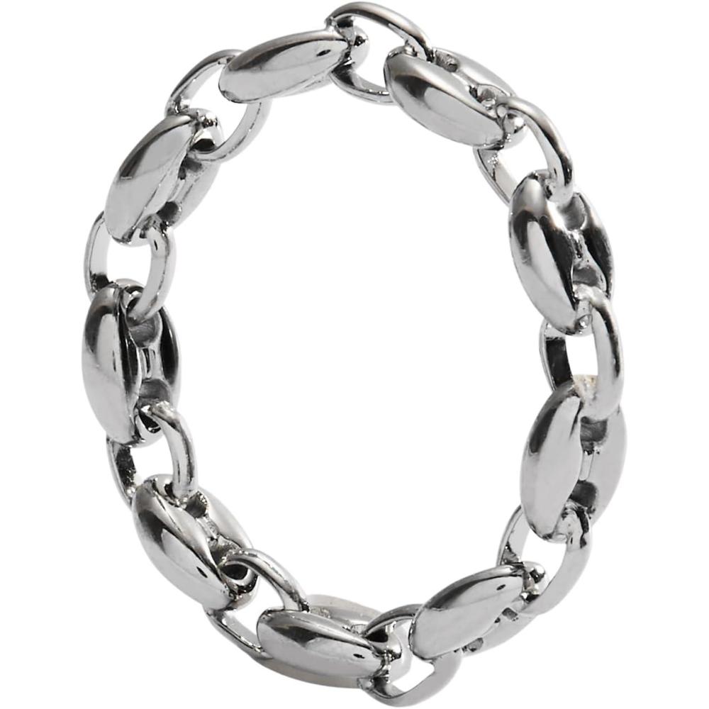 imageAlex and Ani Frozen Mariner Chain RingsStainless Silver