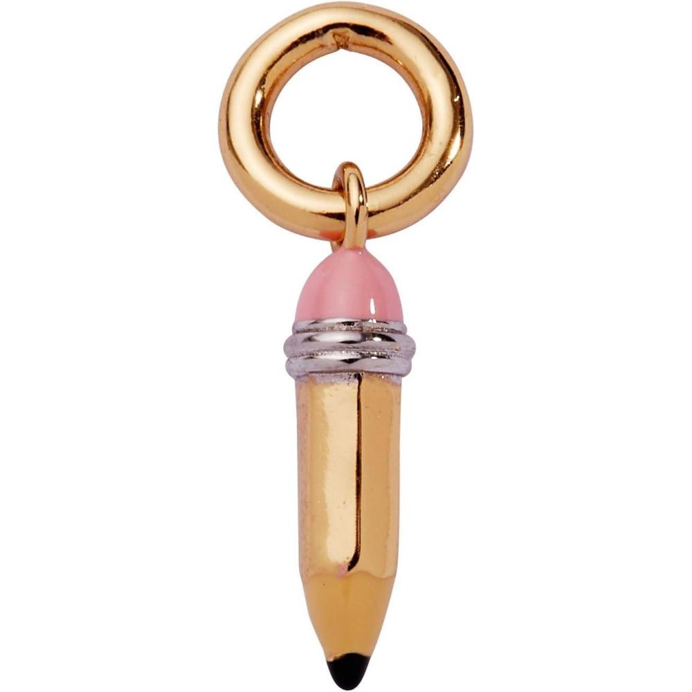 imageAlex and Ani School Charm Collection Playful Enamel amp Resin Charms for Bracelets and Necklaces NickelFree Ideal Gift for Students and TeachersPencil Charm