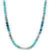 Turquoise Ombre Semi-Precious Beaded Necklace