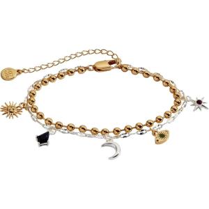 Alex and Ani Moon Magic Bracelets(2 Row Charm Bracelet (Two Tone))