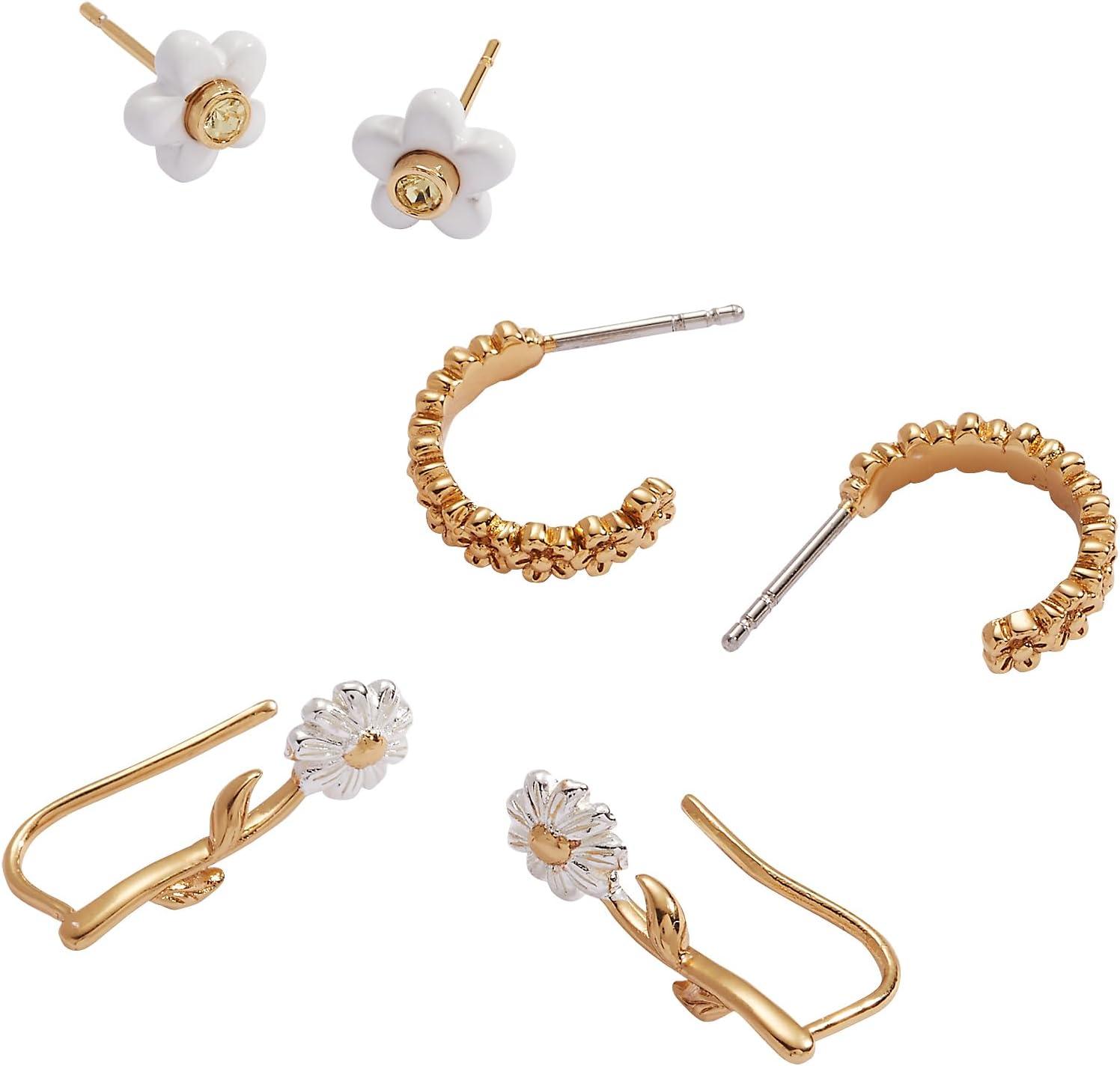 imageAlex and Ani Daisy Slider JewelryAlex and Ani Daisy Earring Set of 3