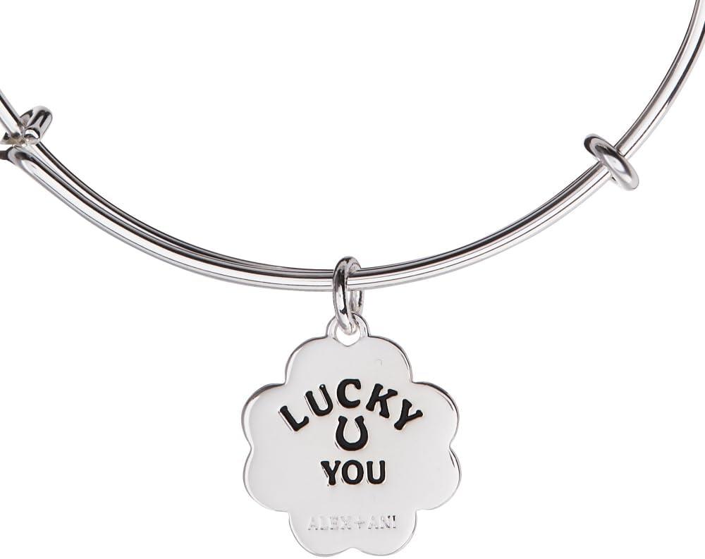 imageAlex and Ani FourLeaf Clover Charm BangleSilver