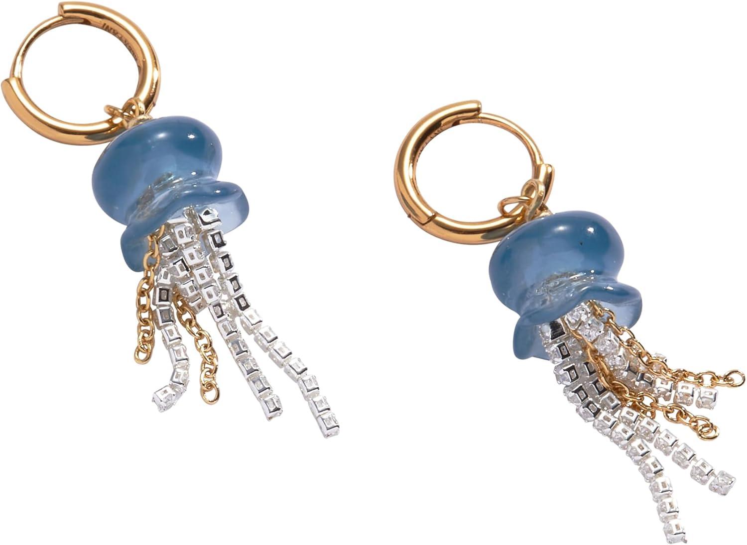 imageAlex and Ani Seaside Charm BangleWhimsical Jellyfish Huggie