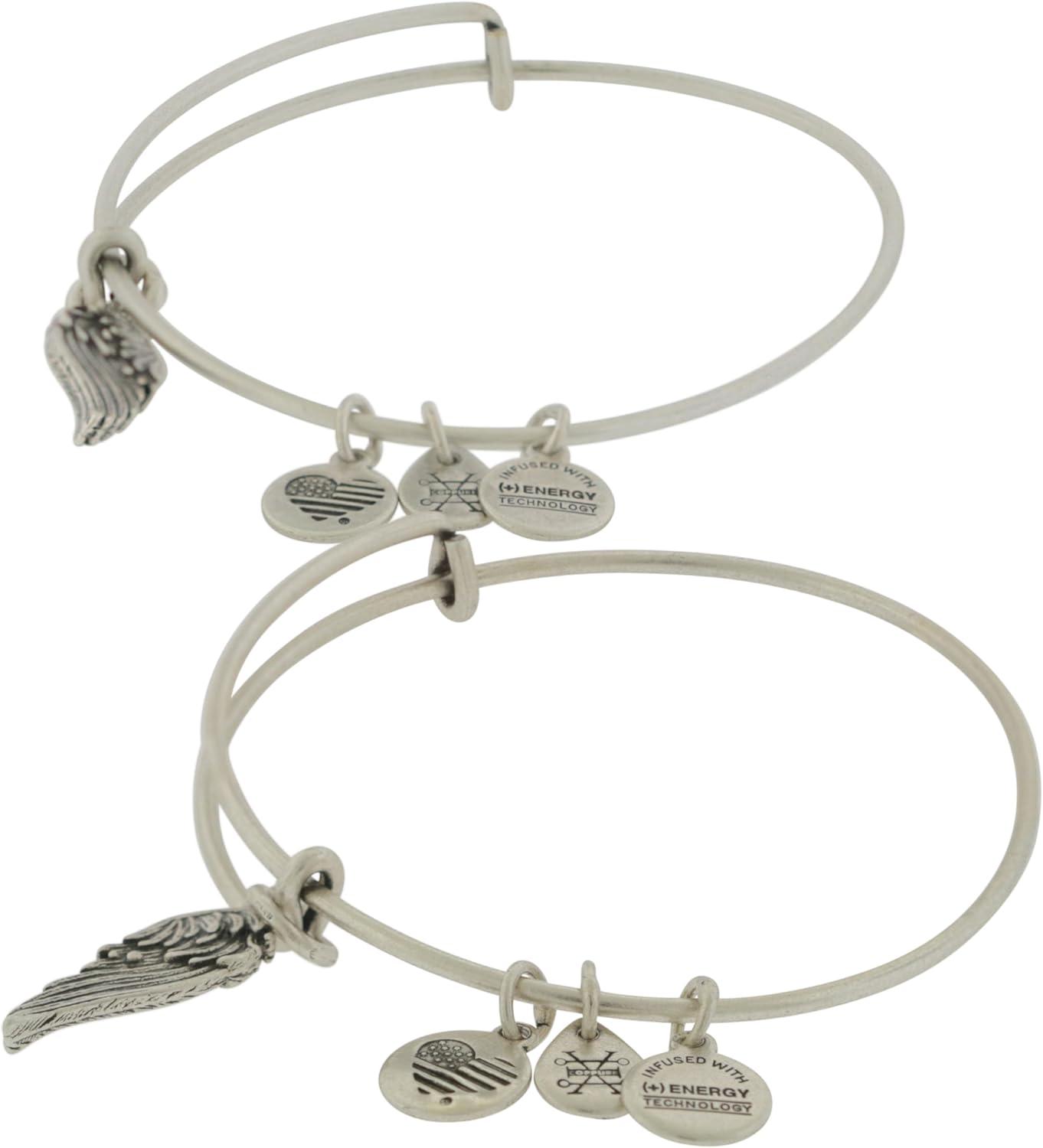 imageAlex and Ani Womens Wings Set of 2Rafaelian Silver