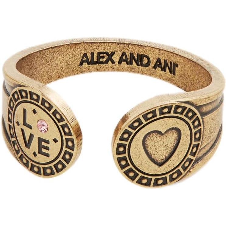 imageAlex and Ani Butterfly Motivation Ring WrapHeart