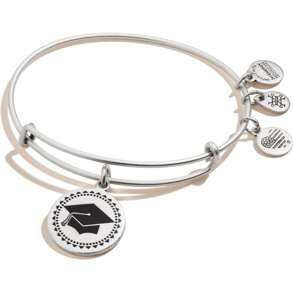 imageAlex and Ani Class of 2020 Charm BangleRafaelian Silver