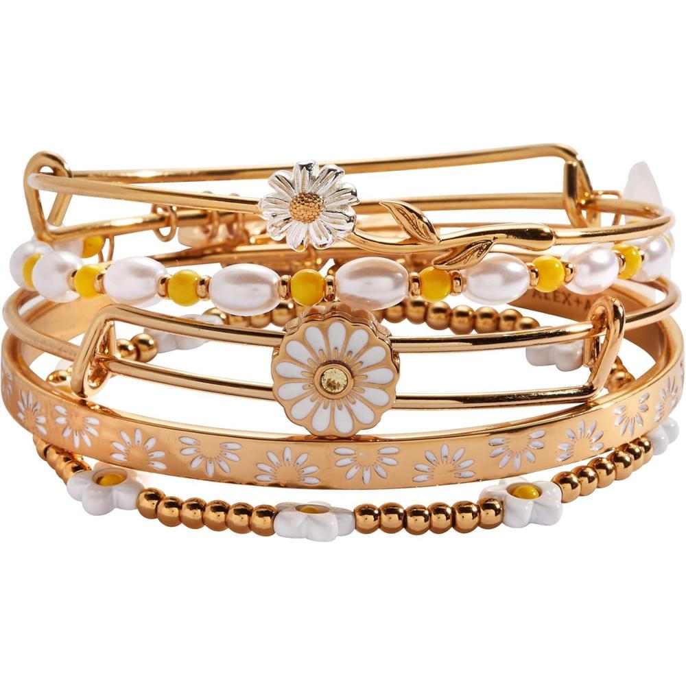 imageAlex and Ani Daisy Slider JewelryAlex and Ani Daisy Bangle set of 5