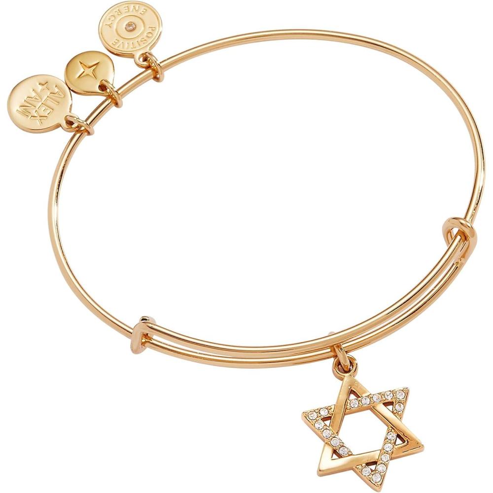imageAlex and Ani Star of David BangleGold