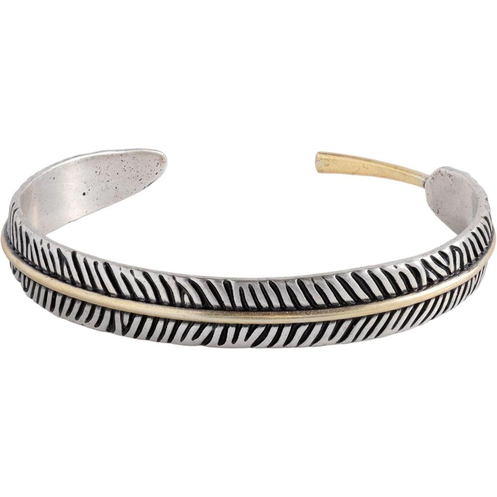 imageAlex and Ani Turquoise Eagle JewelryAlex and Ani TwoTone Feather Cuff Bracelet