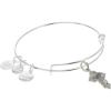imageAlex and Ani Floral Cross Charm Bangle Bracelet