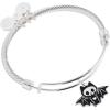 Bat Skeleton Bangle Bracelet