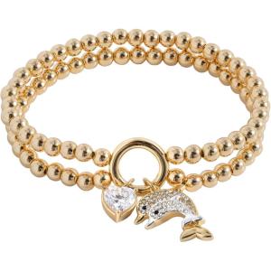 Alex and Ani Double Stretch Bracelets(Dolphin)