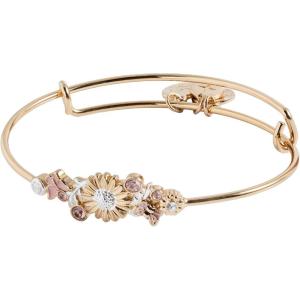 Alex and Ani Floral Inline Bangle